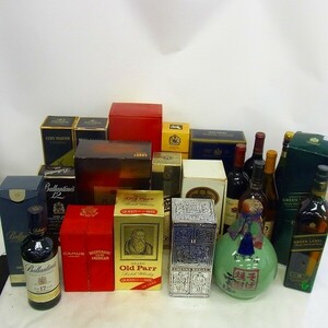 N835-S28-4386 sake summarize large amount whisky Scotch brandy wine shochu not yet . plug present condition goods ②