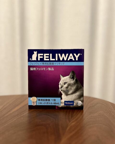 【新品未使用】フェリウェイ 専用拡散器＋リキッド 猫用フェロモン製品 ビルバック セバ FELIWAY
