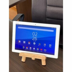 訳あり タブレット Xperia Z4 Tablet SOT31 au ソニー ホワイト バッテリー 訳あり 動作可 複数台注文可