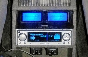 カロッツェリアcarrozzeria DEX P01 高級アンプレス　CD ラジオ FM AM デッキ 完動品