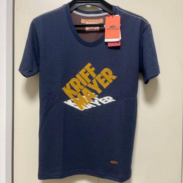 クリフメイヤー 半袖Tシャツ 半袖 Tシャツ ネイビー 杢調