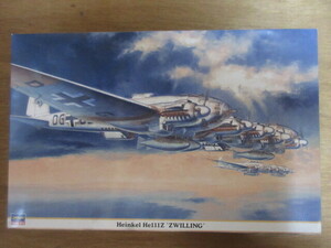 ハセガワ 1/72 ドイツ空軍 ハインケル He111Z “ツヴィーリング”