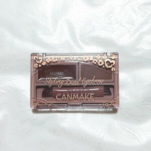 CANMAKE can макияж стайлинг двойной брови 02 воск брови тени для бровей 