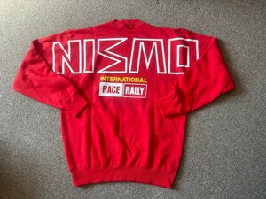  Nismo Nissan old Nismo sweatshirt sweat jacket blouson red 