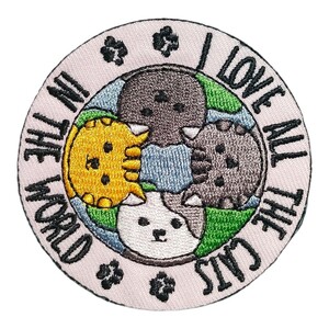 D-86アイロンワッペン ワッペン patch パッチ wappen 猫 ネコ cat キャット アイロンワッペン ワッペン patch パッチ wappen