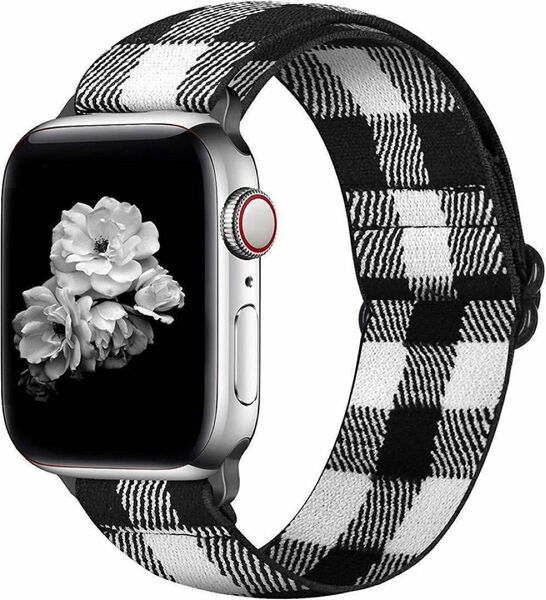 Apple Watch バンド 交換ベルト ブラック アップルウォッチ 黒　グレー　2本セット　38/40mm