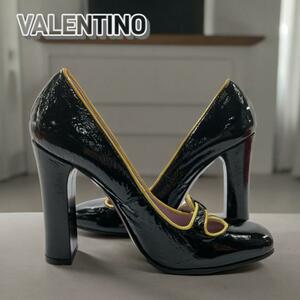 VALENTINO RED バレンティノ ハイヒール スクエアトゥ23.5cm