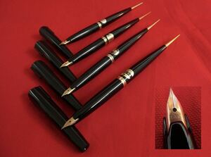  fountain pen pen .14K desk pen together stationery writing implements unused goods equipped 
