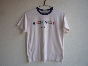 Maison Kitsune　メゾンキツネ ロゴ入りＴシャツＳ