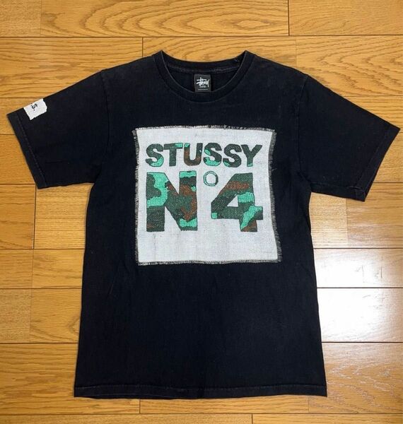 STUSSY Tシャツ ステューシー ロゴ 半袖 No. 4 Fill T-Shirt 