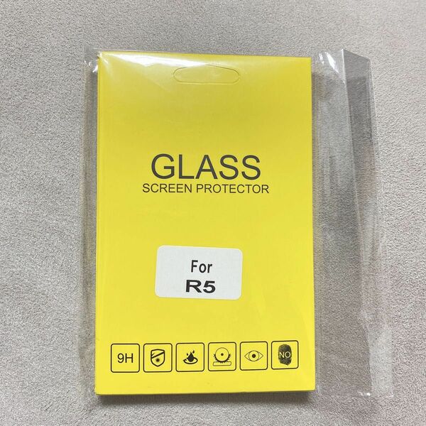液晶保護フィルム 2枚セット CanonEOS R5対応 超薄 強化ガラス 高硬度9H 撥水 撥油 ウエットワイプ