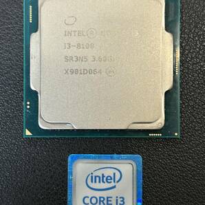 #2 Intel CPU 第8世代 Core i3 8100 3.60GHz LGA1151　■動作確認品 ■送料無料