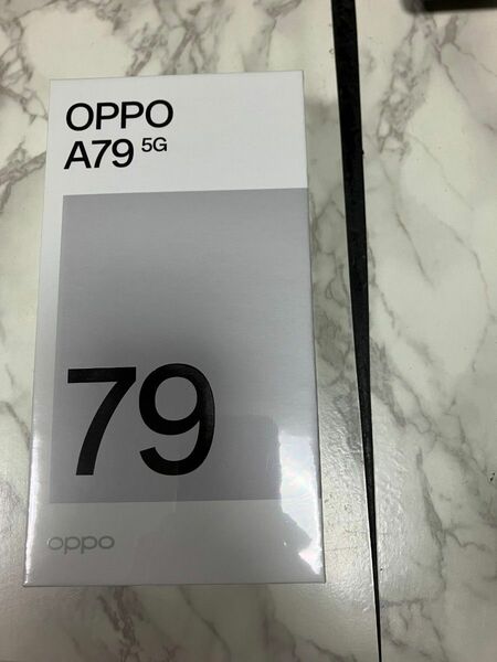 新品未使用（シュリンク包装)OPPO A79 5G simフリー版カラー：ミステリーブラック4GB / 128