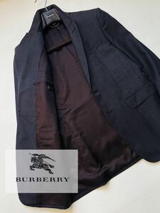 d6[ Italy made ] regular price 15 ten thousand *BURBERRY LONDON* fiber. gem!!va- Gin wool jacket Burberry men's wedding formal 