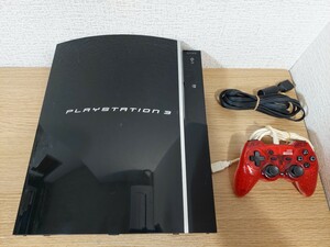 SONY　PlayStation3　初期型　PS3本体　CECHL00　ブラック　HORIPAD3 mimi コントローラー付き