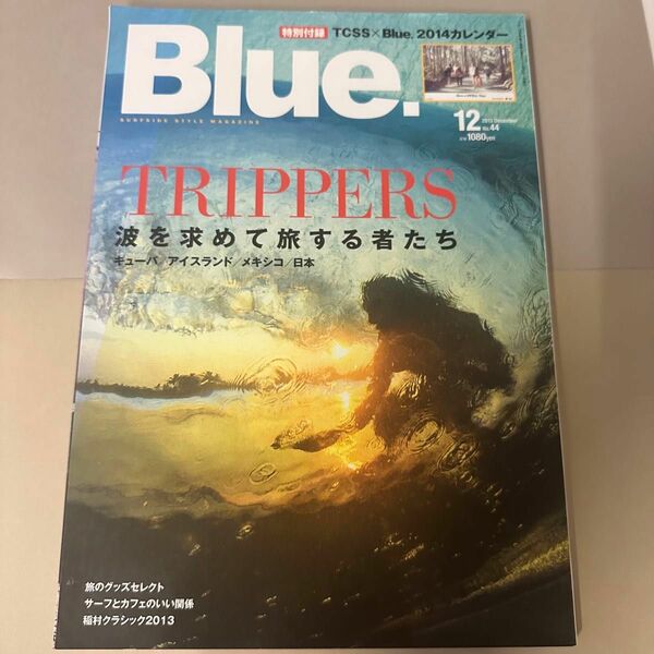  サーフィン雑誌　Ｂｌｕｅ．（ブルー） ２０２３年１２月号 （ネコ・パブリッシング）