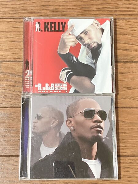 R.kellyとJamie foxxのアルバム2枚セット