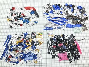  Junk * gun pra construction goods HG Cross bo-nX2*Hi-ν Gundam *V2a monkey to Buster other rose parts present condition sale goods including in a package OK 1 jpy start 