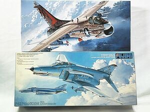  Fujimi 1/72 F-4E Phantom II 30 anniversary commemoration painting * A7E Corse aII sun liner z set box deterioration plastic model including in a package OK 1 jpy start *S