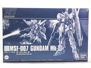HGUC Gundam Mk-III plastic model including in a package OK 1 jpy start gun pra *S