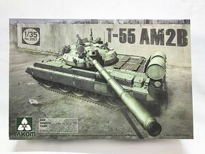 ta com 1/35 DDR T-55 AM2B middle tank 2057 box scratch equipped plastic model including in a package OK 1 jpy start *S