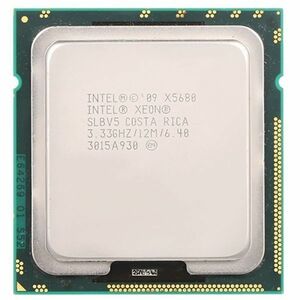 2個セット Intel Xeon X5680 SLBV5 6C 3.33 GHz 12MB 130W LGA 1366 国内発
