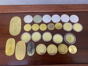  replica gold coin manner silver coin manner Chinese person . also peace country Panda coin America coin japanese small stamp etc. plating reference goods 26 sheets . summarize 
