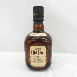 1円～【未開栓】Grand Old Parr グランド オールドパー 12年 デラックス スコッチ ウイスキー 500ml 43％ 11585025 0603