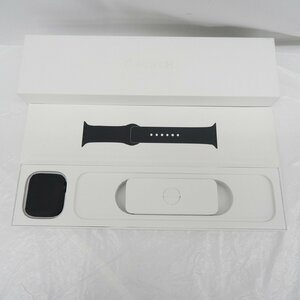 【中古品】Apple Watch アップルウォッチ Series 8 GPSモデル 45mm MNP13J/A ミッドナイトアルミ/ミッドナイトバンド 11588619 0608