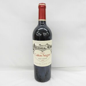 【未開栓】Chateau Calon Segur シャトー・カロン・セギュール 2019 赤 ワイン 750ml 14.5% 11599190 0610