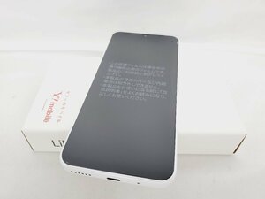 【未使用品】Y!mobile スマートフォン ZTE Libero 5G IV A302ZT ホワイト 判定○ ※SIMロック解除済み 838181460 0604