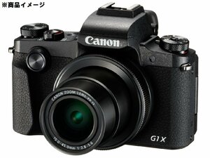 【未使用品】Canon キャノン デジタルカメラ PowerShot パワーショット G1 X Mark III ブラック ※箱ダメージ有 11592195 0608