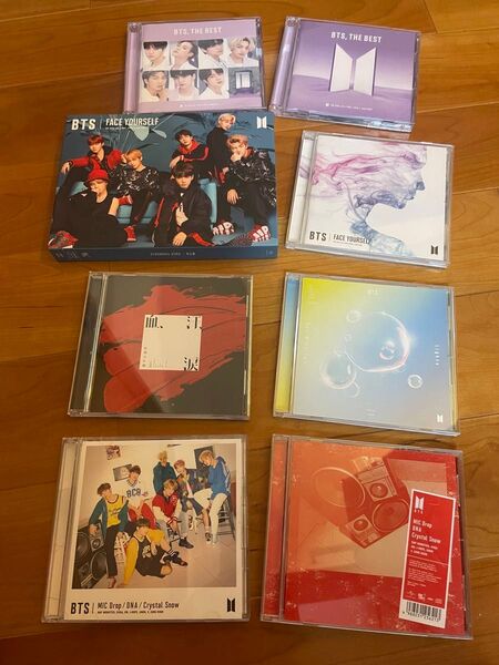 BTS 防弾少年団 日本版CD 5種8枚セット