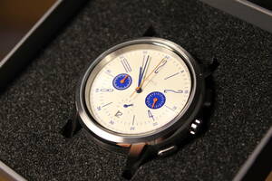 展示品未使用新品 wena × BEAMS editon コラボ wrist head WNW-HC22 Chronograph Classic Silver