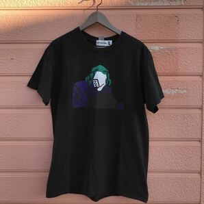 レア COTTON PAN バットマン ジョーカー オマージュ Tシャツ ブラック 黒 コットンパン BATMAN JOKER tee ダークナイト ヒース・レジャー