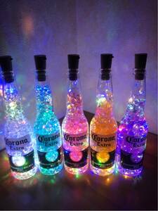  new color Corona beer bottle light floor light LED multicolor 5 color 1
