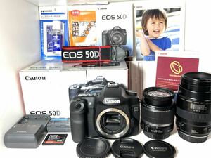 ほぼ新品ショット数135希少！超美品 キャノン Canon EOS 50D Wレ