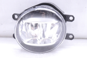 46-13★LED AGH30W ヴェルファイア★左フォグランプ KOITO 48-150 打刻:6/70311 ASSY メッキ 純正★トヨタ (QT)