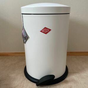 新品　WESCO ペダルビン　13リットル ホワイト ゴミ箱 ダストボックス ペダルペール ペダル式 キッチン ごみ箱