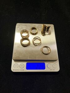 K18 リング　総重量約22.6g 自宅洗浄後発送　中古品