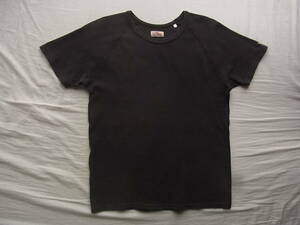 HOLLYWOOD RANCH MARKET 　ハリウッドランチマーケット 　ストレッチコットン素材　半袖Tシャツ　サイズ 4/XL 日本製 　杢ダークグレー