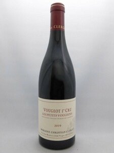 ◆傑出年2019年◆ヴージョ・レ・プティ・ヴージョ VOUGEOT LES PETITS VOUGEOTS / クリスチャン・クレルジェ CHRISTIAN CLERGET 2019年