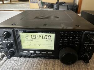 ICOM 7410 無線機 アイコム 本体のみ 通電確認済み マイク付き
