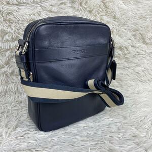 1 jpy ~[ great popularity ]COACH Coach shoulder bag sakoshu leather charm coach pochette Cross body diagonal .. back bag