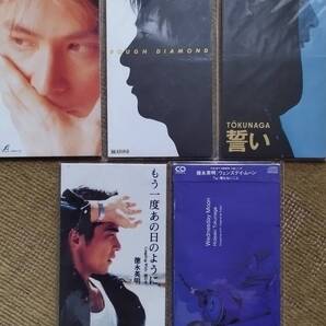 【ご奉仕品】徳永英明 / 恋の行方+ROUGH DIAMOND+誓い+もう一度あの日のように+Wednesday Moon 5点セット