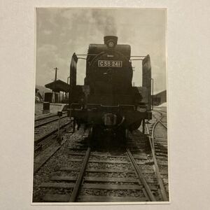 【鉄道写真】蒸気機関車/C58−241形◆詳細不明/タテサイズ