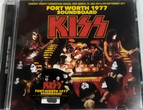 キッス 1977年 SDB Kiss Live At Fort Worth TX,USA