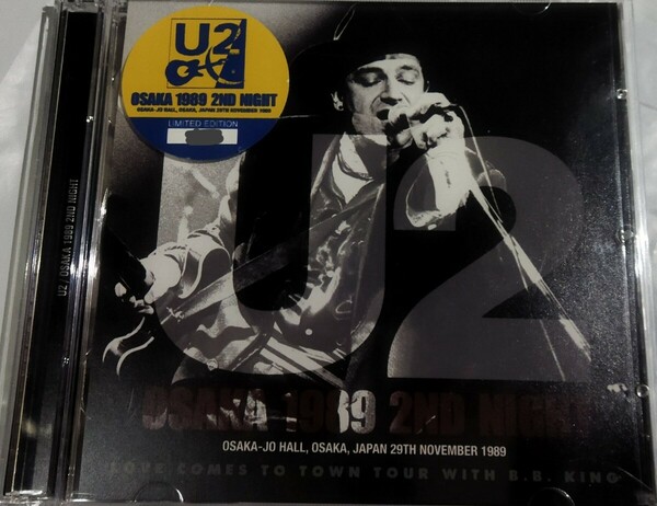 U2 1989年 大阪城ホール Live At Osaka-Jo Hall ,Osaka,Japan