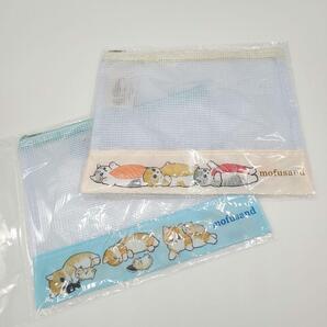 台湾 mofusand モフサンド メッシュポーチ セット お寿司にゃん スマホ スマホにゃん