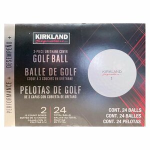 カークランド ゴルフボール バージョン3.0 コストコ 2ダース 24個 白